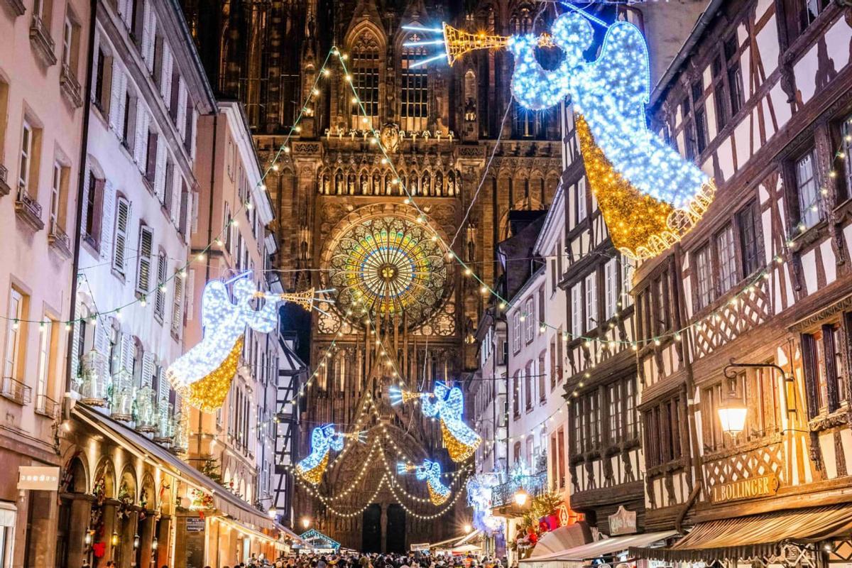 Estrasburgo es uno de los destinos europeos típicos en Navidad.