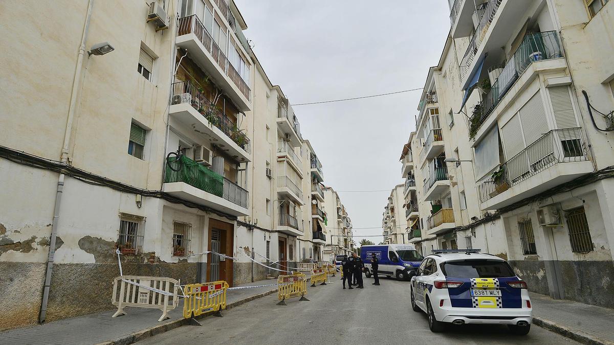 El barrio de San Antón, en una imagen de la pasada semana.