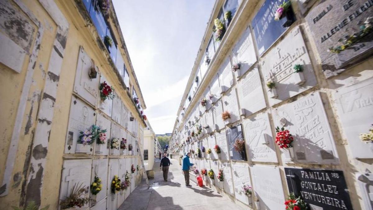 Cementerio coruñés de San Amaro.