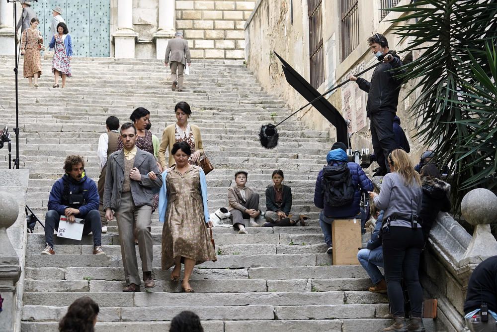 El rodatge del film alemany «The Path» al Barri Vell de Girona