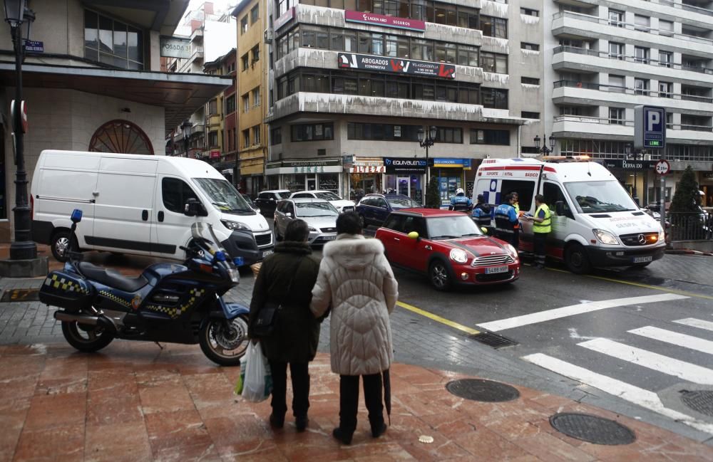 Atropello en la calle Covadonga