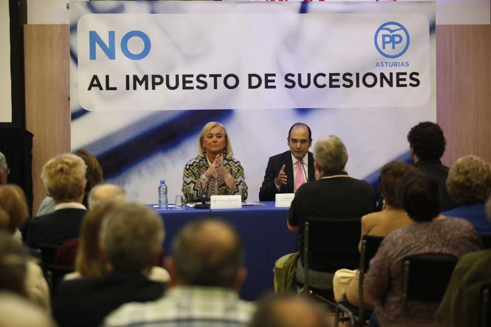 Mercedes Fernández contra el impuesto de sucesione