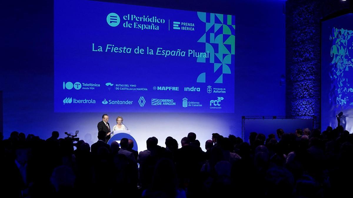 Panorámica del acto de la 'Fiesta de la España Plural'.
