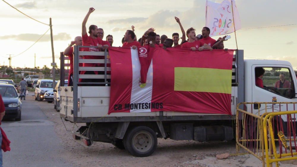 El Montesinos celebra el ascenso por todo lo alto