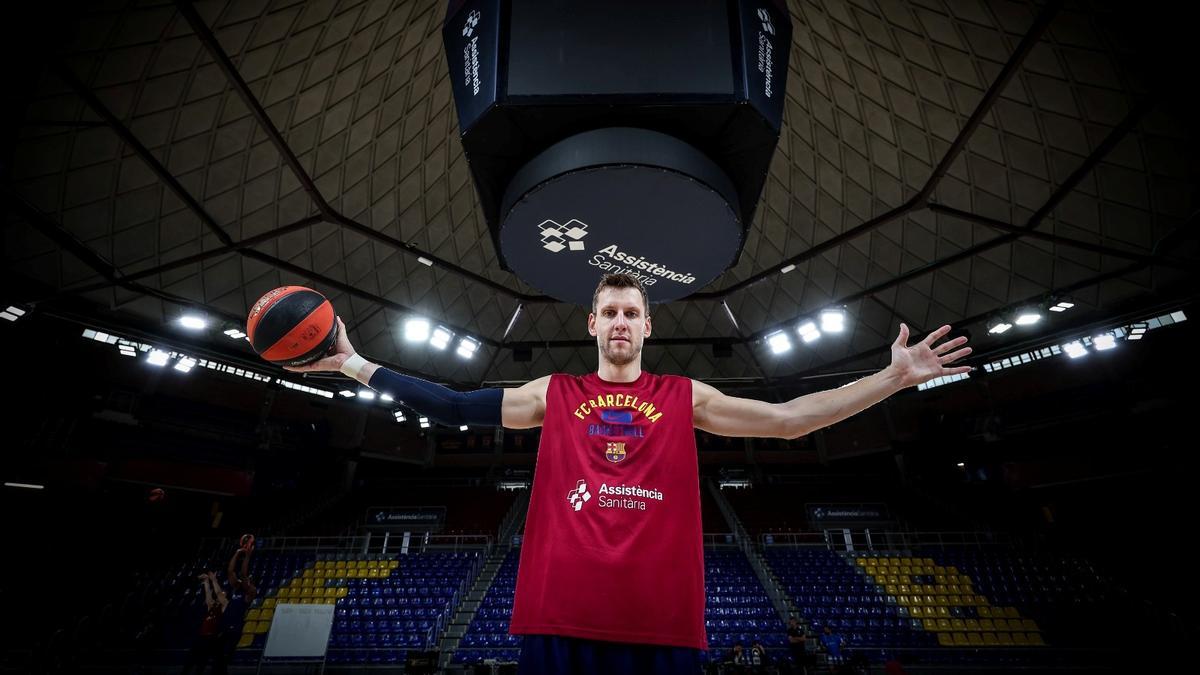 Jan Vesely quiere hacer más grande al Barça en los próximos años