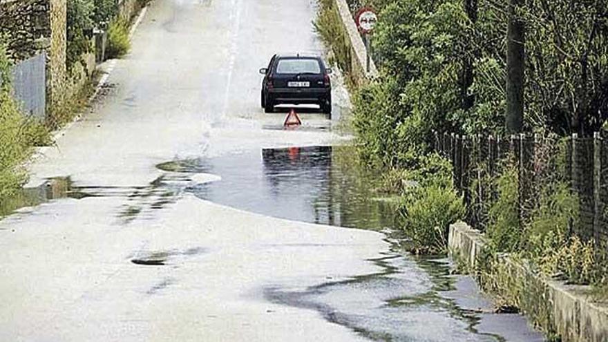 Las fuertes lluvias provocan incidentes aislados en Calvià
