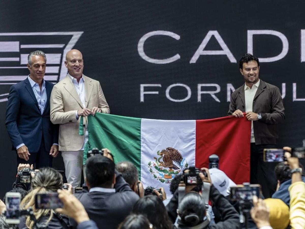 "Estamos de regreso", celebró Checo Pérez en México tras el anuncio oficial de Cadillac