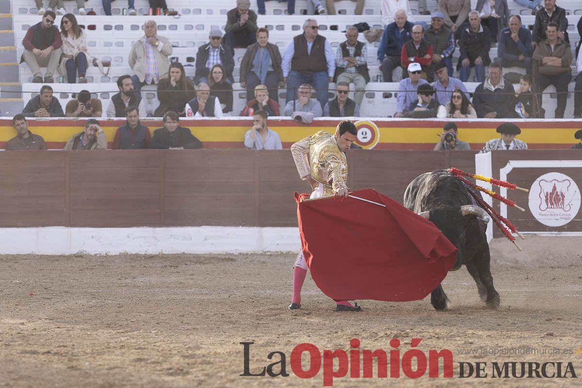 El torero de Cehegín, Antonio Puerta, en la corrida clasificatoria de la Copa Chenel de Madrid