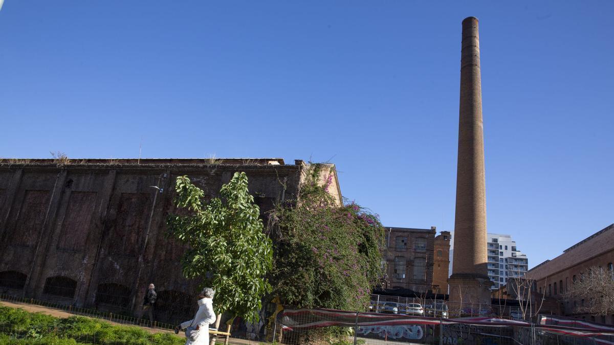 El antiguo complejo industrial de Can Batlló.