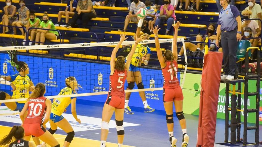 El Gran Canaria Urbaser, campeón de la Supercopa de voleibol