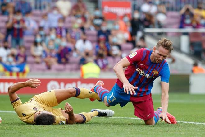 Las mejores imágenes del Barça - Levante: Ansu Fati, Depay, de Jong, Gavi, Nico...