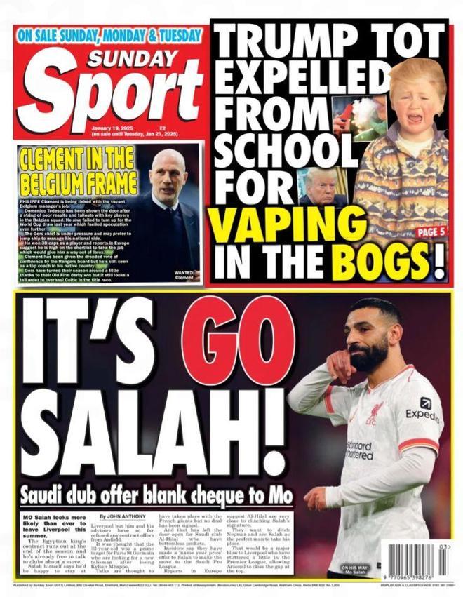 Estas son las portadas de la prensa deportiva de hoy, domingo 19 de enero del 2025