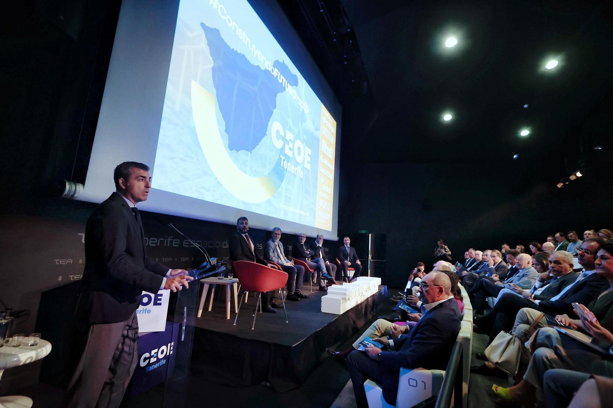 Foro 'Construyendo futuro' organizado por EL DÍA y la CEOE-Tenerife