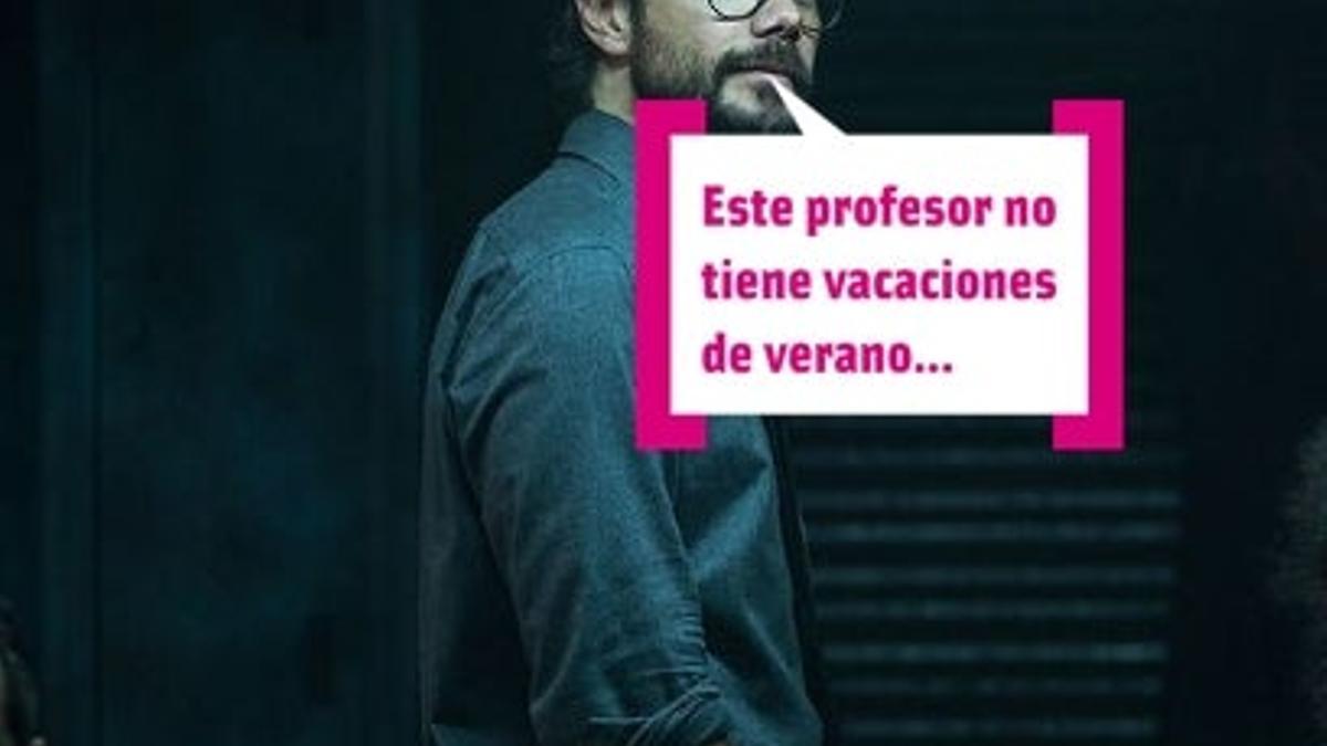 El Profesor de 'La Casa de Papel'