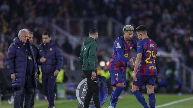 Hansi Flick prepara cambios en defensa de cara al duelo en el Metropolitano