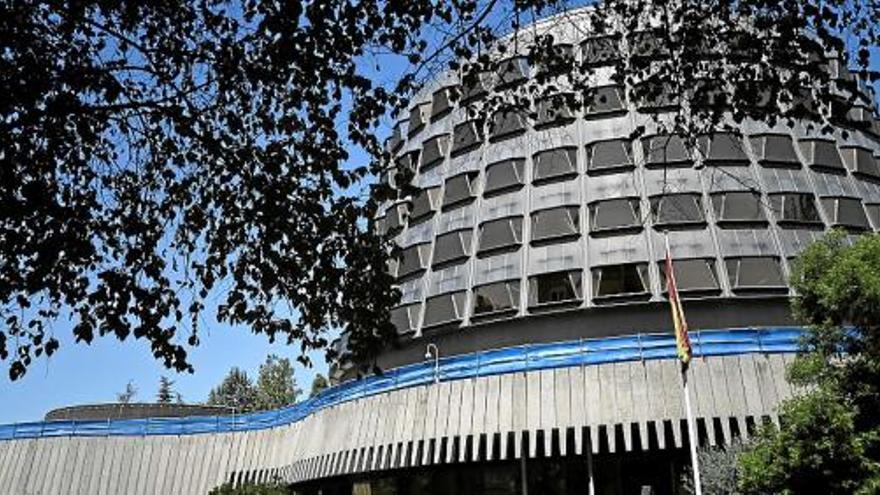 Els magistrats es van reunir ahir al TC per analitzar les mesures en contra de la resolució del Parlament