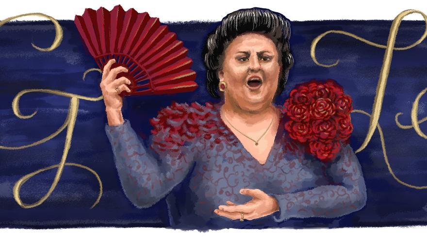 El &#039;doodle&#039; dedicat a Montserrat Caballé de Google genera polèmica a les xarxes