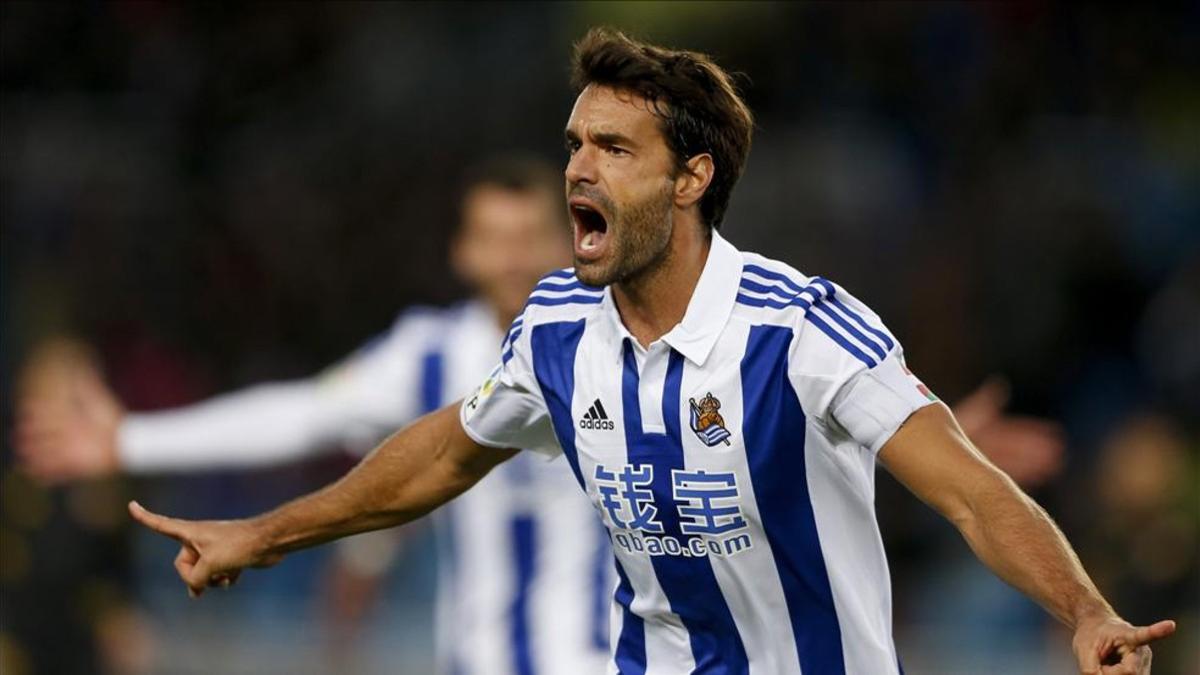 Xabi Prieto seguirá en la Real Sociedad hasta 2018