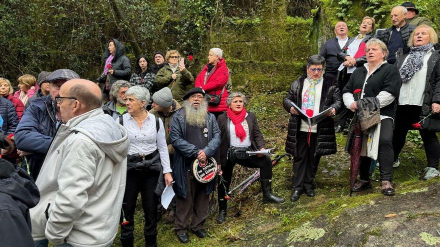 Regodobargo, en Ponte Caldelas, recuerda a Suso Vaamonde