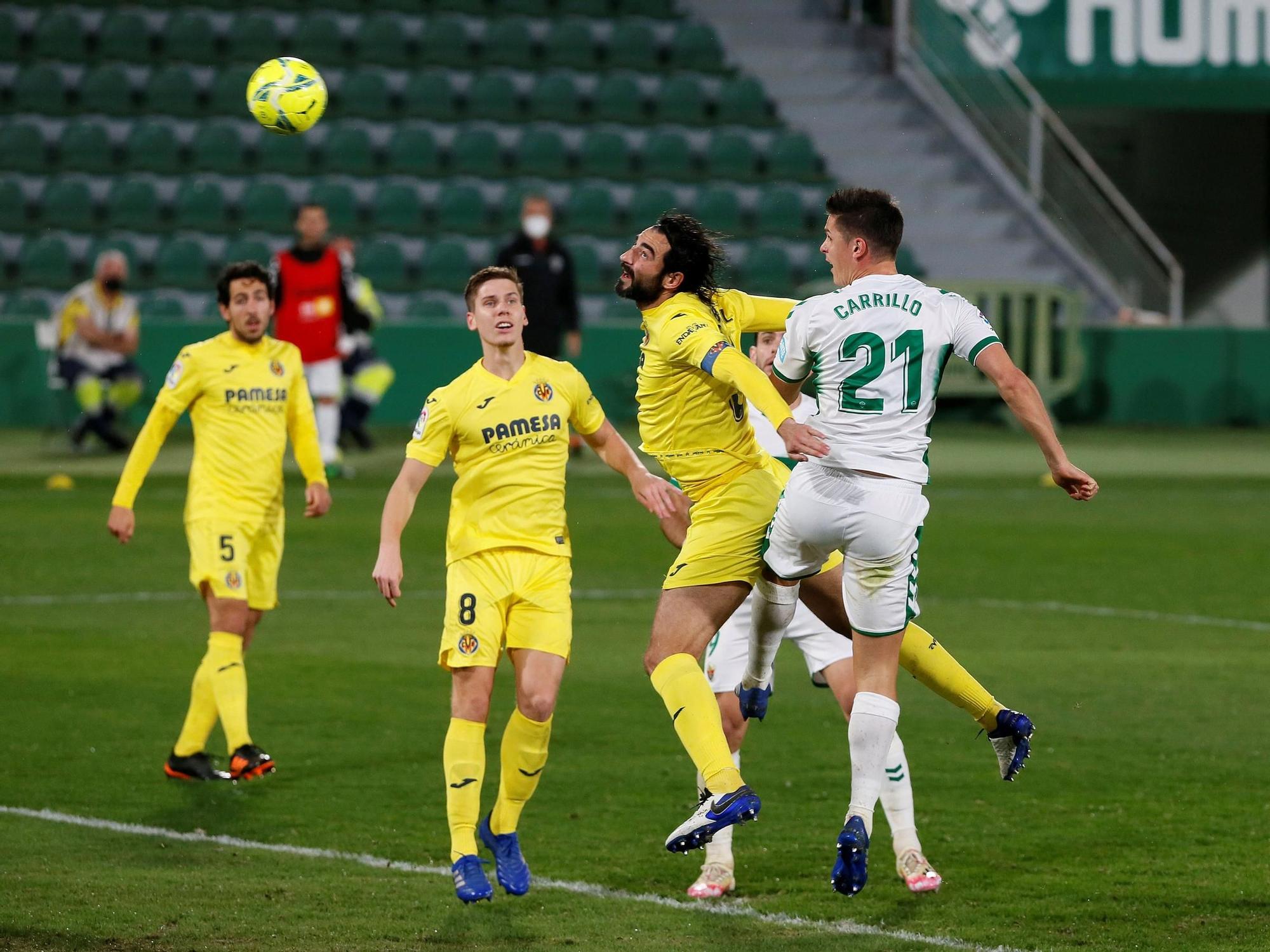 Elche CF - Villarreal, las imágenes del partido