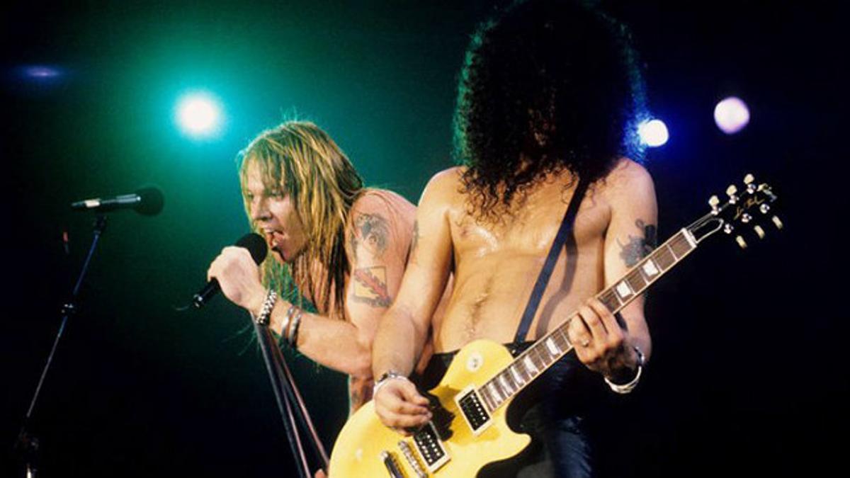 Axl y Slash, en una actuación pasada.