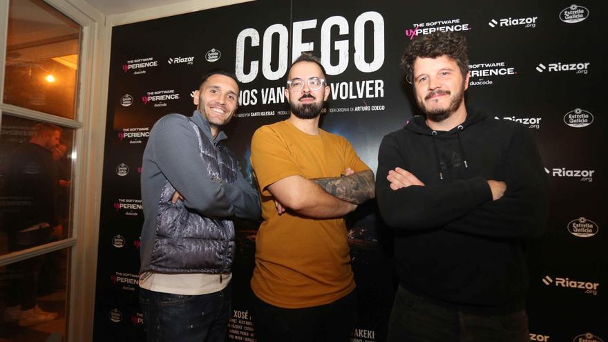 La plantilla del Dépor, representada en el nuevo videoclip de Arturo Coego