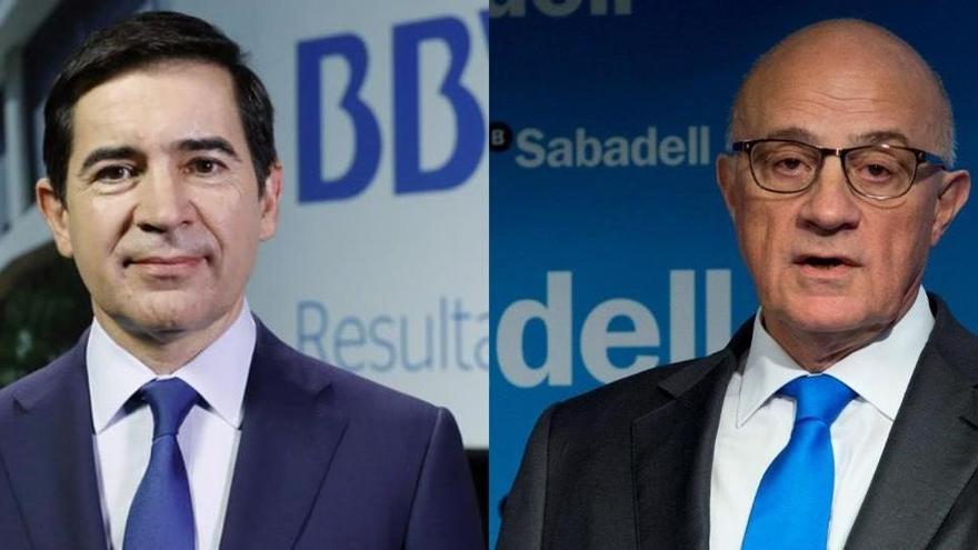 BBVA y Sabadell se reparten la presidencia y la vicepresidencia de la fusión