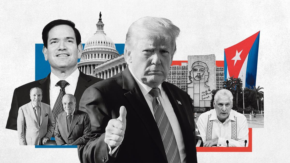 Marco Rubio y Donald Trump