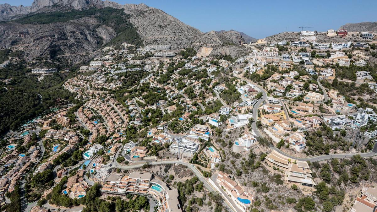 La zona de Altea Hills en una imagen de archivo.