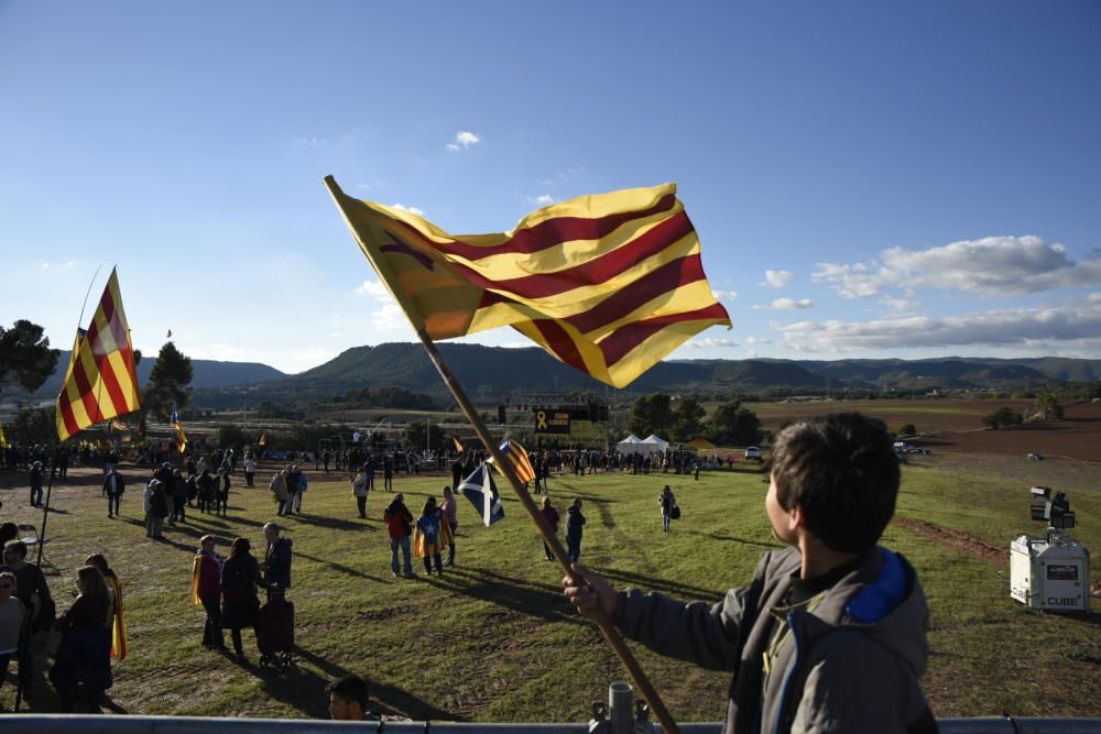 Lledoners s'omple un any després de l'empresonament dels líders independentistes