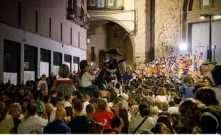 La imatgeria cardonina protagonitza les cercaviles i els actes més tradicionals de la Festa Major