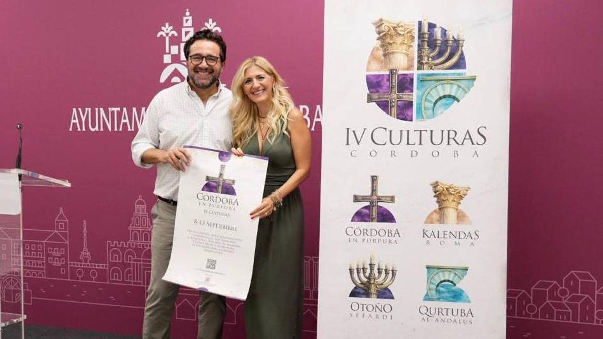 Presentación del programa de 'Córdoba en púrpura' del Ayuntamiento de Córdoba.