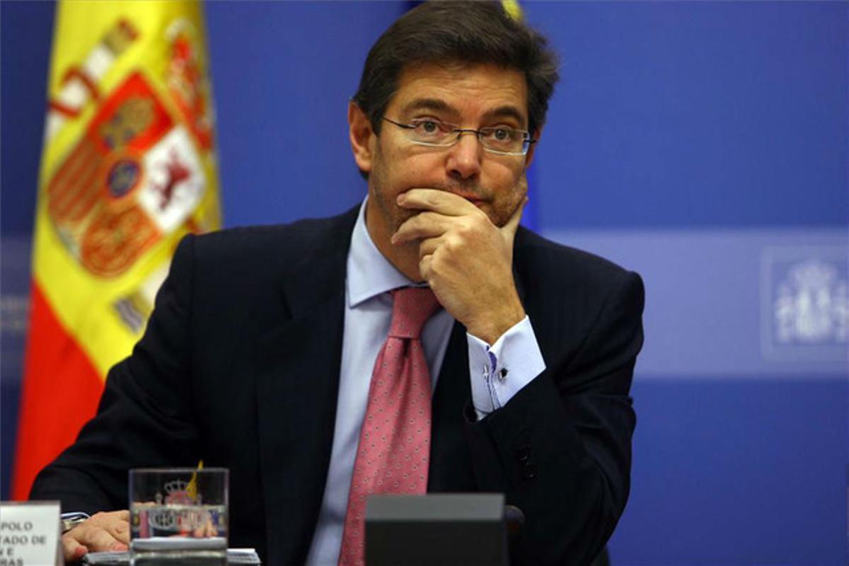 Rafael Catalá Polo, nou ministre de Justícia. Rafael Catalá Polo, nou ministre de Justícia.