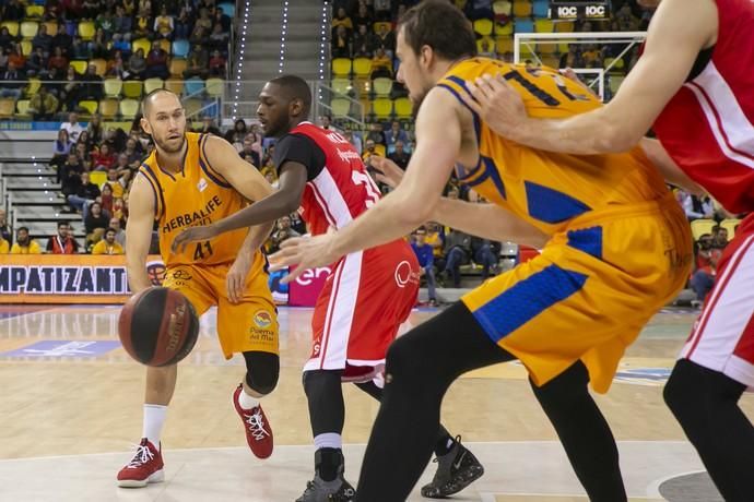 20.01.19. Las Palmas de Gran Canaria. Baloncesto ACB Liga Endesa temporada 2018-19. Herbalife Gran canaria - UCAM Murcia. Gran Canaria Arena. Foto Quique Curbelo