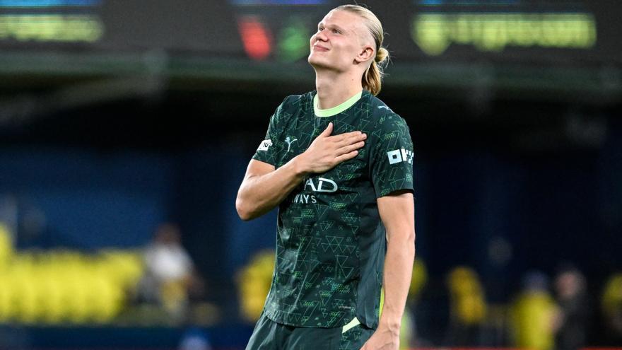 Haaland no perdonó al Villarreal