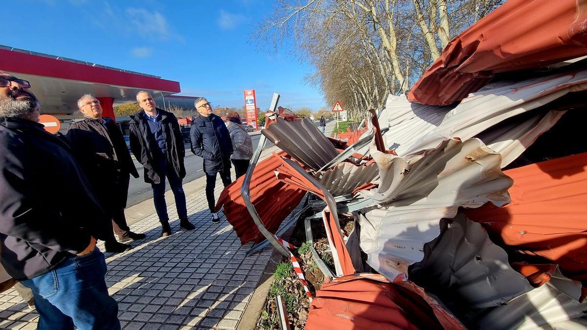 El presidente de la Diputación de Cáceres anuncia la creación de créditos extraordinarios para los municipios afectados por la borrasca