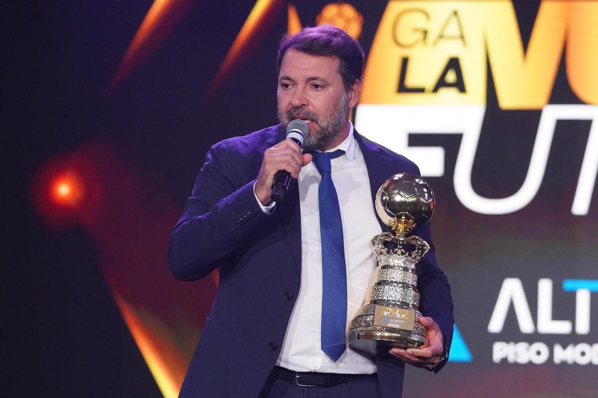 José Tirado, durante su intervención en la gala.