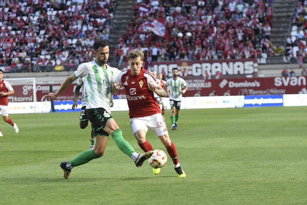 Las mejores imágenes del partido entre el Real Murcia y el Antequera