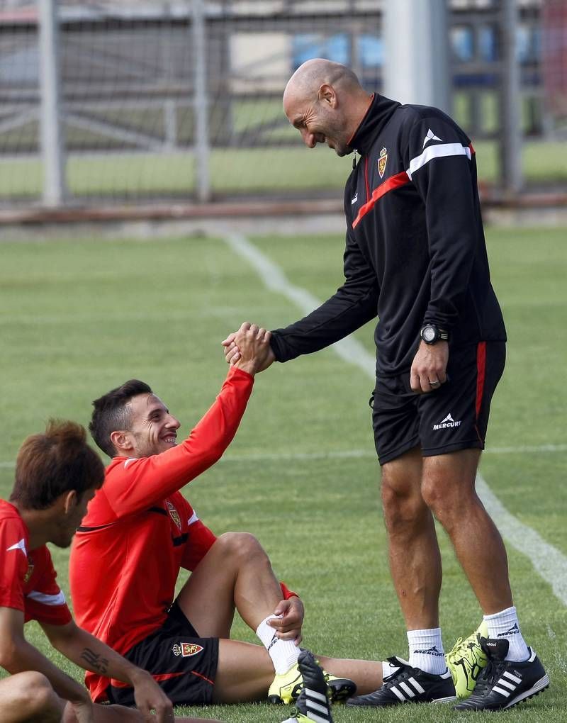 Fotogalería del entrenamiento del Real Zaragoza en la Ciudad Deportiva