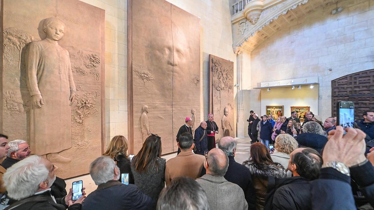 GALERÍA: Así son las puertas de Antonio López para la Catedral de Burgos