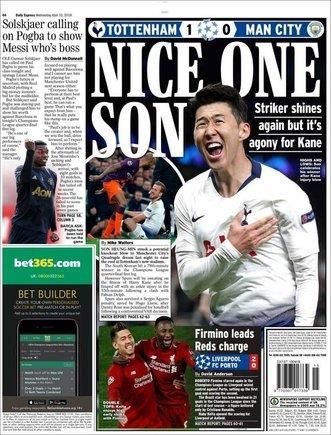 Portada EXPRESS SPORT miércoles 10 de abril 2019