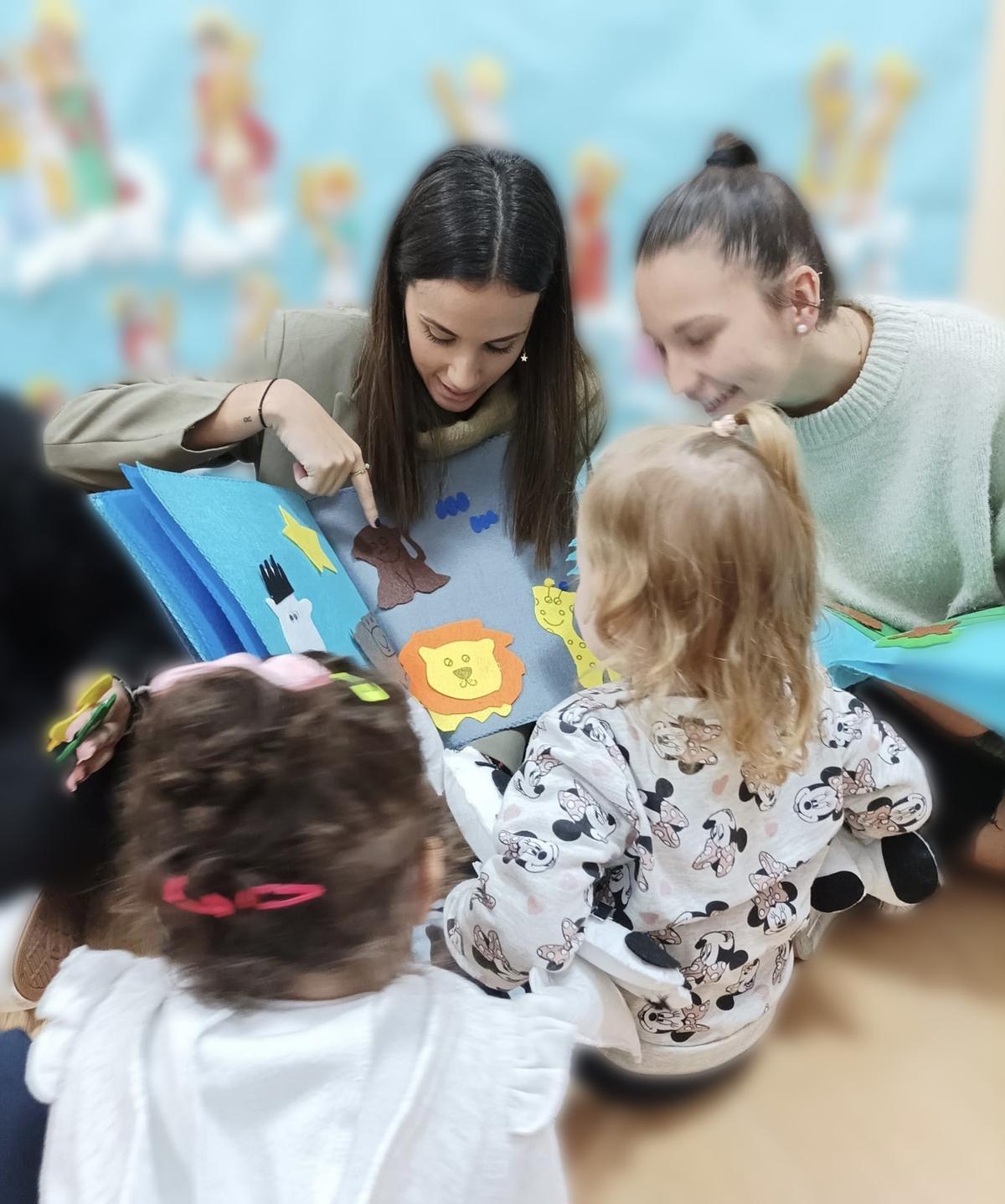 La FP en Educacion Infantil prepara para trabajar con niños de 0 a 3 años.