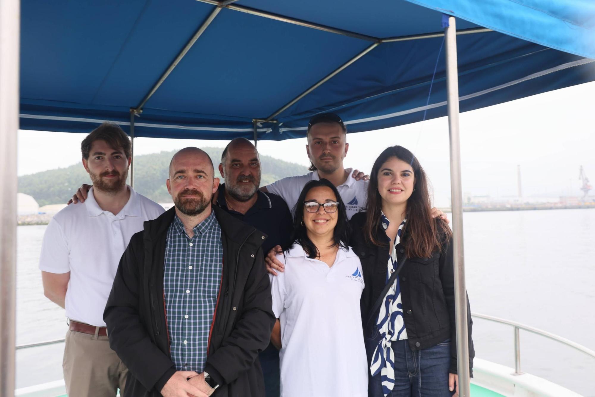 Regresan los paseos en lancha por la ría de Avilés: y hay novedades