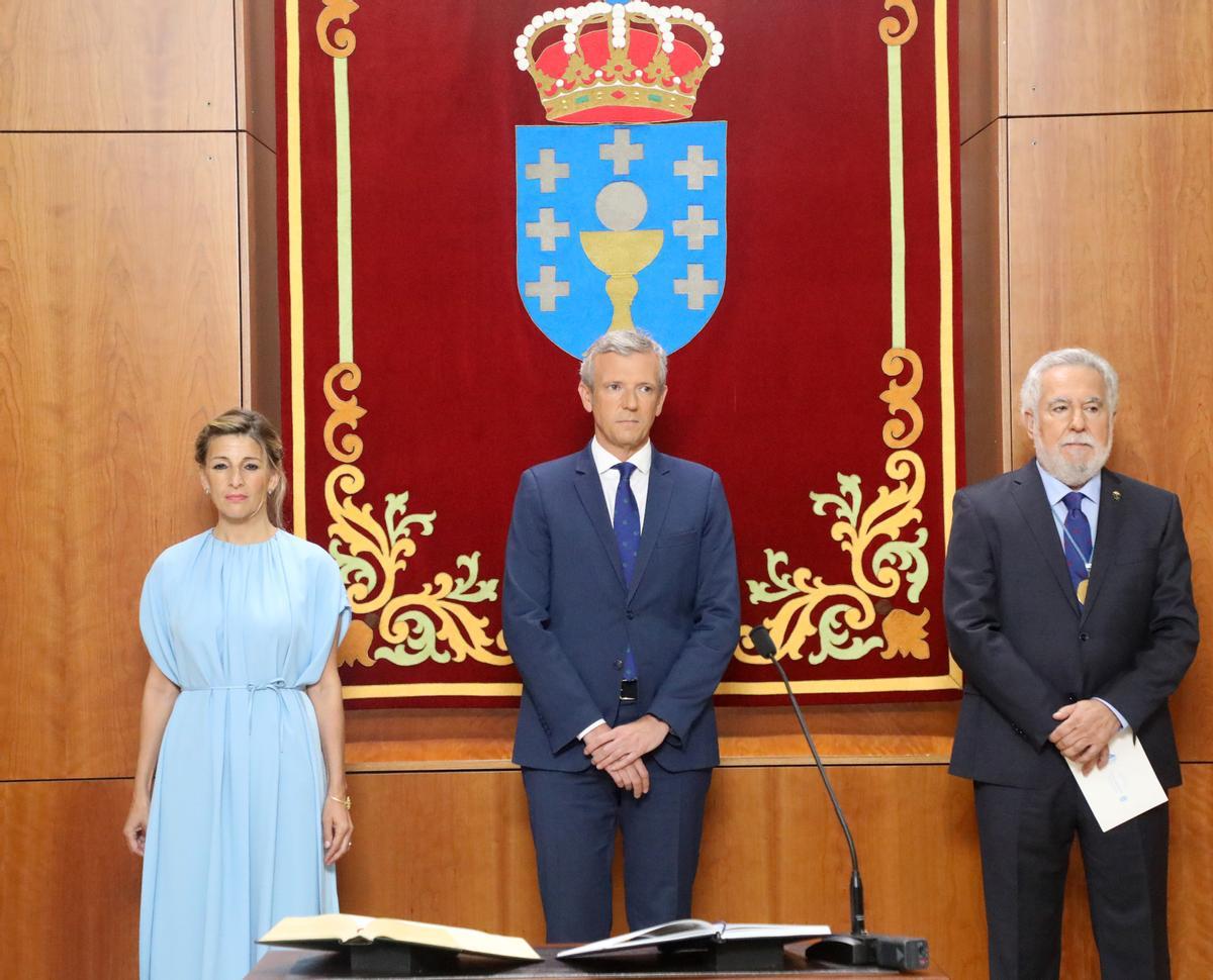 Así fue la toma de posesión de Alfonso Rueda como presidente de la Xunta