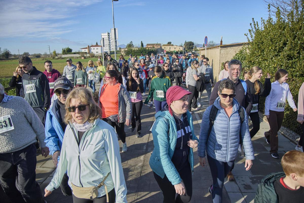 Imatges de la Run4Cancer a Riudellots de la Selva