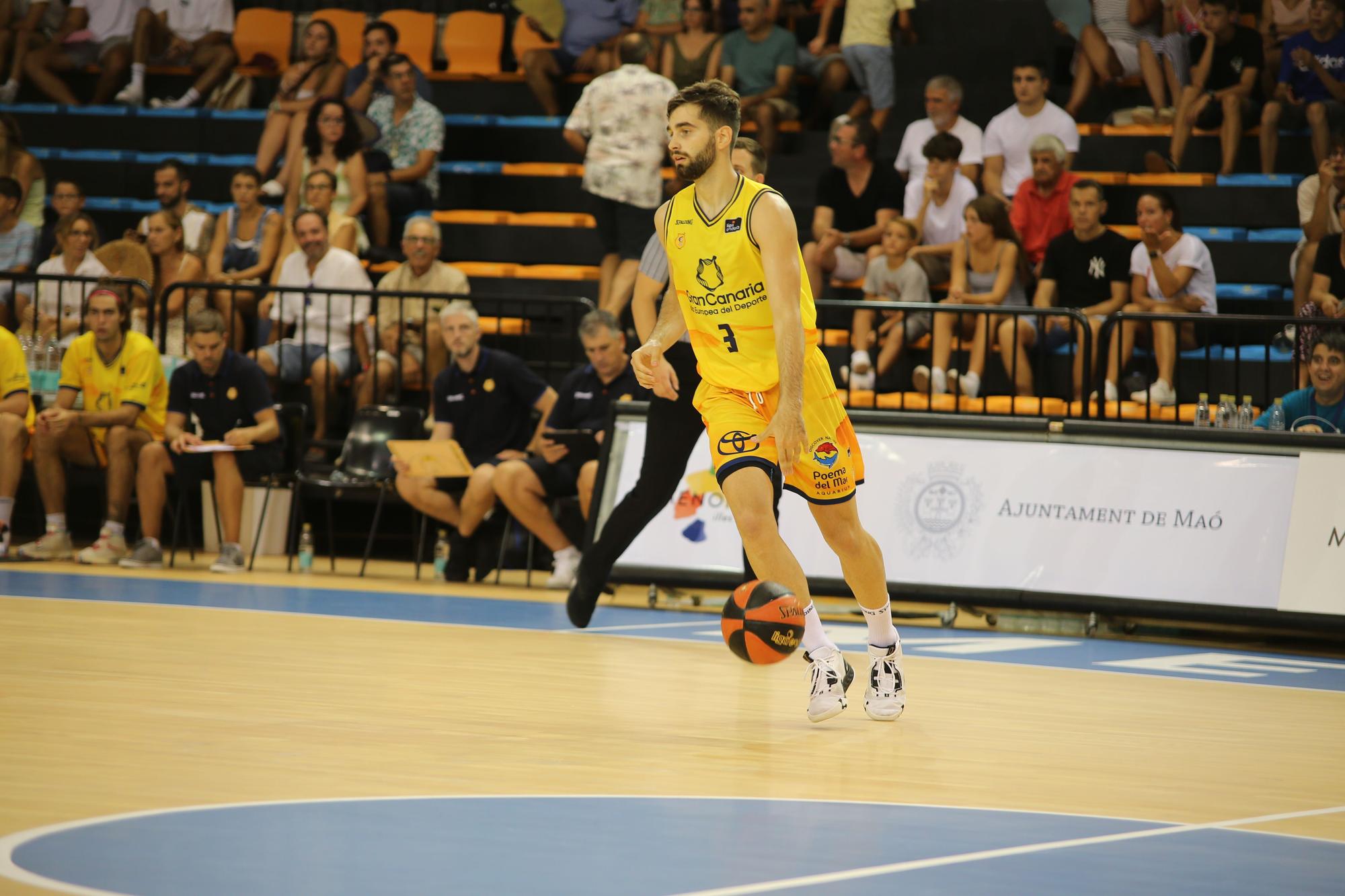 El Bàsquet Girona cau derrotat contra el Gran Canària a Maó (76-71)