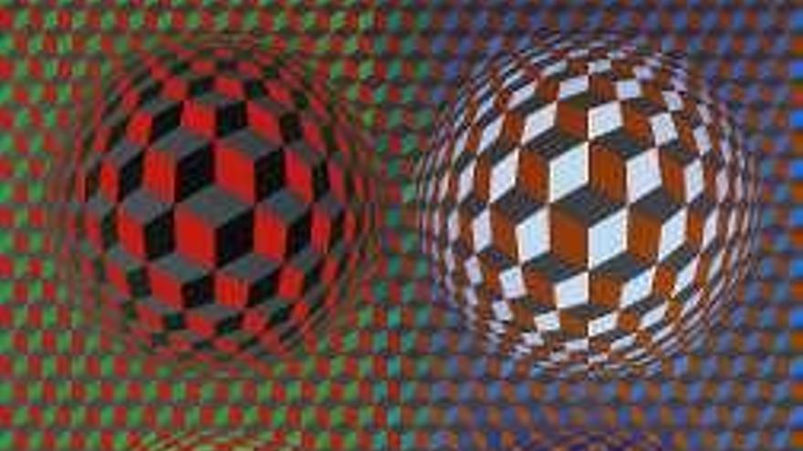 Vasarely, el arte de la ilusión