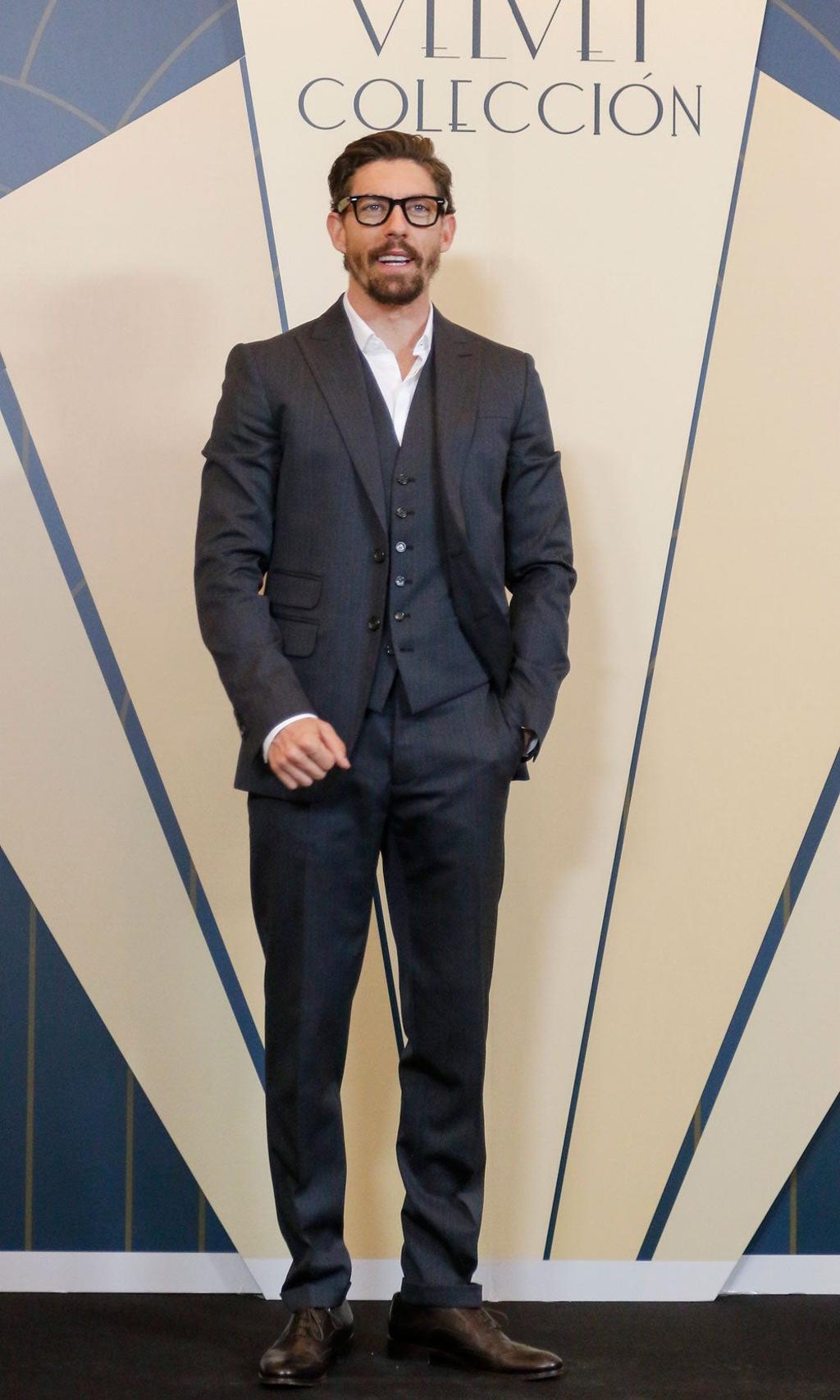 Adrián Lastra, en la presentación de 'Velvet Colección'