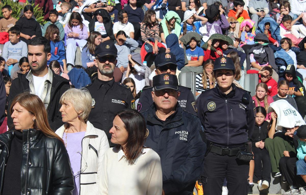 La Policía Local, esencial en la lucha contra la violencia machista (cuenta con la unidad Artemis), hoy en el acto del 25N