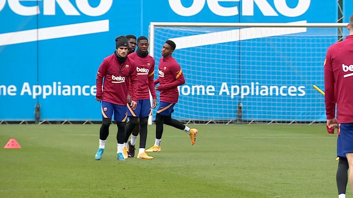 El Barça ultima su preparación para Osasuna